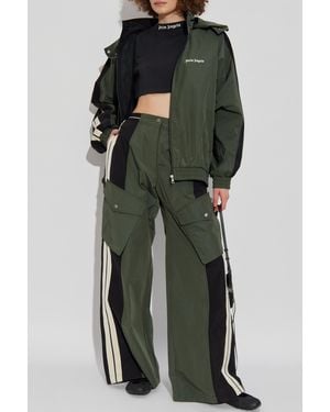 Palm Angels Pants With Pockets - Green