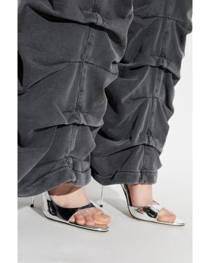 Paris Texas Heeled Sandals "Lidia" - Gray