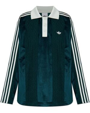 adidas Originals Polo Made From Mixed Materials - Green