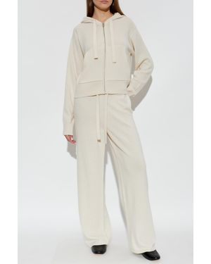 Woolrich Hooded Cardigan - Natural