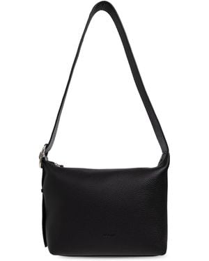 Loewe Shoulder Bag "Loop Cubi Medium" - Black