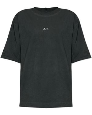 Oakley T-Shirt With Logo - Black