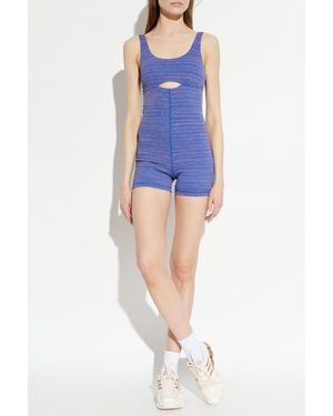 The Upside One-Piece Swimsuit "Neptune" - Blue