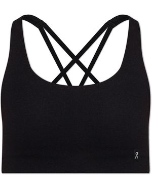 On Shoes Training Bra - Black