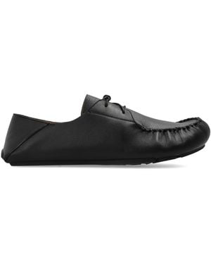 Loewe 'Rambla' Leather Shoes - Black