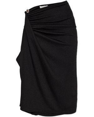 Christopher Esber 'Droplet Crystal Clasp Cascade' Skirt - Black