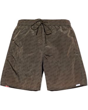 DIESEL 'Sport-41-Utlt' Swim Shorts - Green
