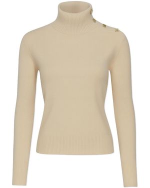 By Malene Birger Wool Jumper 'Vanille' - Natural