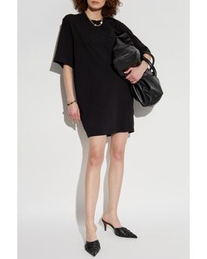 DSquared² Dress With Logo - Black