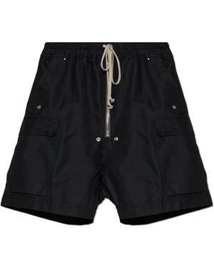 Rick Owens Cargo Shorts - Black