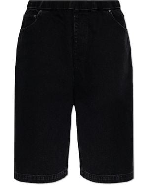 Entire studios Denim Shorts - Black