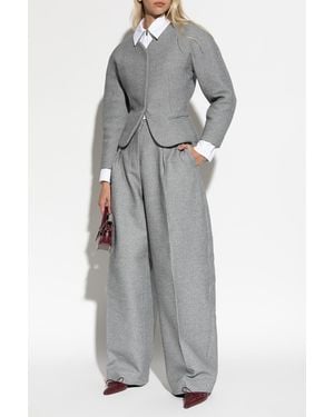 Jacquemus Blazer 'Ovalo' - Gray