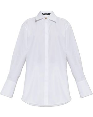 Balmain Cotton Shirt - White