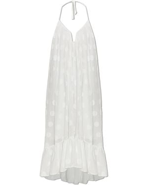 Zimmermann Cotton Strappy Dress - White
