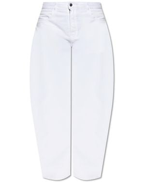 Alaïa "Balloon" Jeans - White