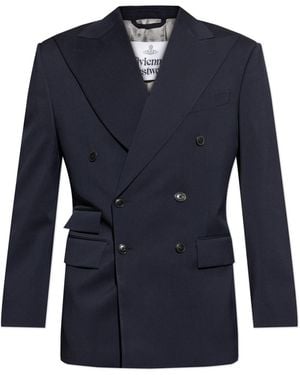 Vivienne Westwood Double-Breasted Blazer - Blue