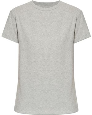 Officine Generale Cotton T-Shirt - Grey