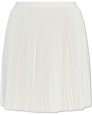 Lacoste Pleated Skirt - White