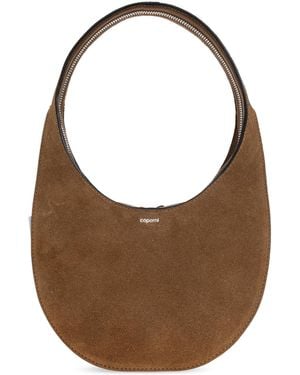 Coperni Shoulder Bag With Logo - Brown