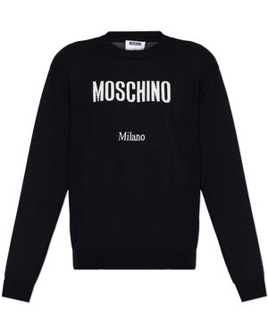 Moschino Jacket With Pockets - Black