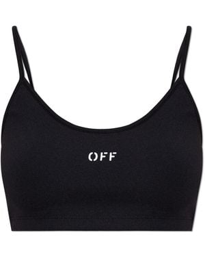 Off-White c/o Virgil Abloh Short Camisole Top - Black