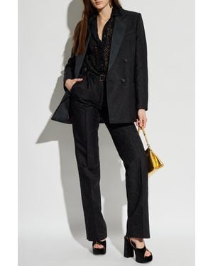 Etro Creased Pants - Black