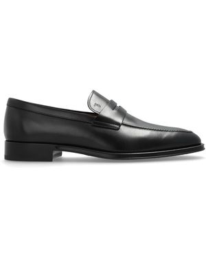 Tod's Leather 'Loafers' Shoes - Black