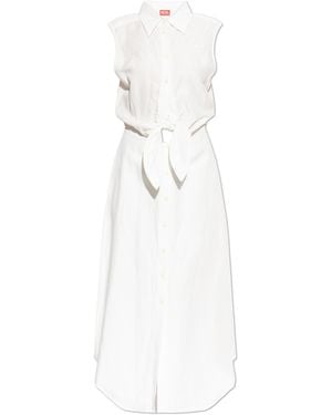 DIESEL Dress 'D-Elta-Sl' - White