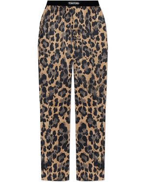 Tom Ford Silk Pyjama Bottoms - Black