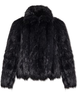Balenciaga Faux Fur - Black
