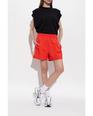 Nike Shorts With Logo - Red