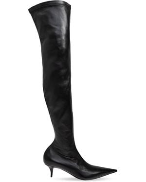 Balenciaga Heeled Boots - Black