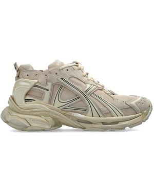 Balenciaga Runner Sports Shoes - Natural