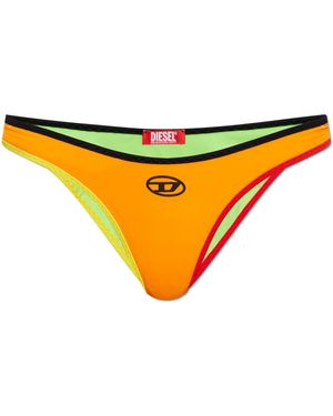 DIESEL Bottom Of Swimsuit "Brooke-D-Pop" - Yellow