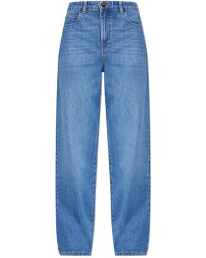 Emporio Armani High-Waisted Jeans - Blue