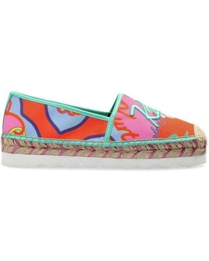 Kurt Geiger Espadrilles 'Kurt Cleated' - Red