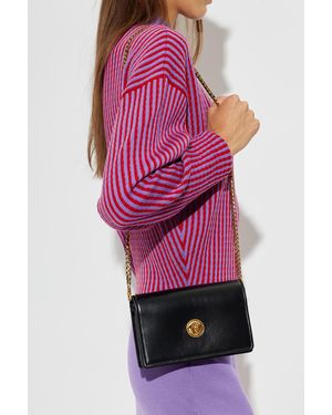Versace Leather Bag With Medusa Head - Pink