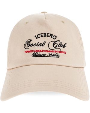 Iceberg Cap With Visor - Natural