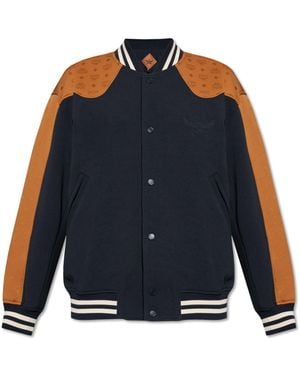 MCM Bomber Jacket - Blue