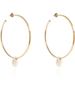 Isabel Marant Brass Earrings - Blue