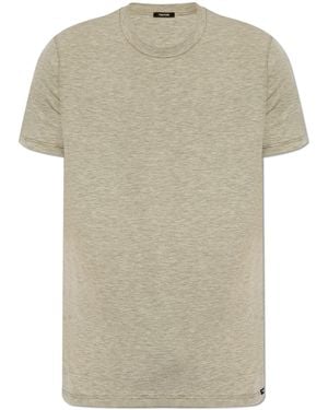 Tom Ford T-Shirt From The 'Underwear' Collection - Grey