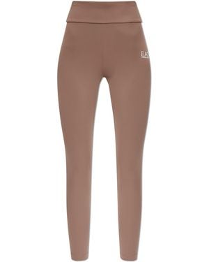EA7 Training Leggings - Brown