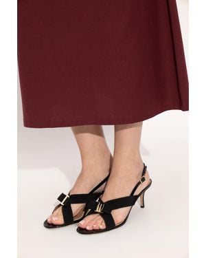 Ferragamo Heeled Sandals "Rima" - Red