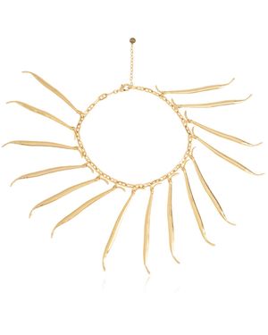 Jacquemus Brass Necklace - Metallic