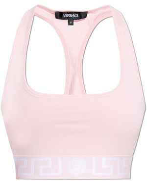 Versace Cotton Thongs - Pink