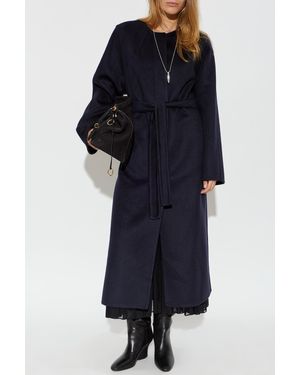 Alaïa Wool Coat - Blue