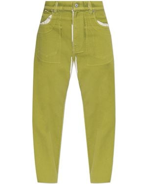 Marni Straight-Leg Jeans - Green