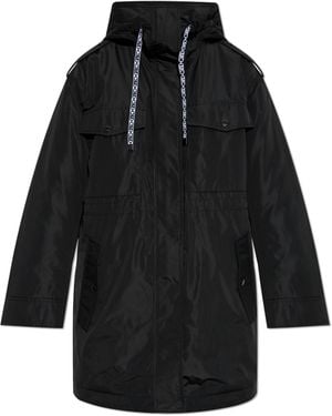 MICHAEL Michael Kors Parka With Hood - Black