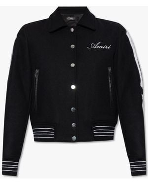 Amiri Wool Jacket - Black