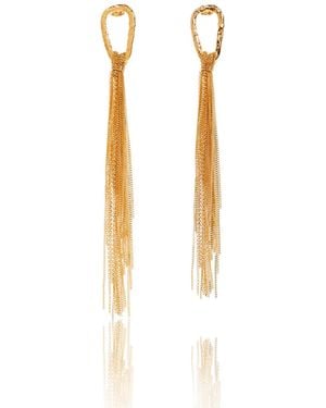forte_forte Long Earrings - Metallic